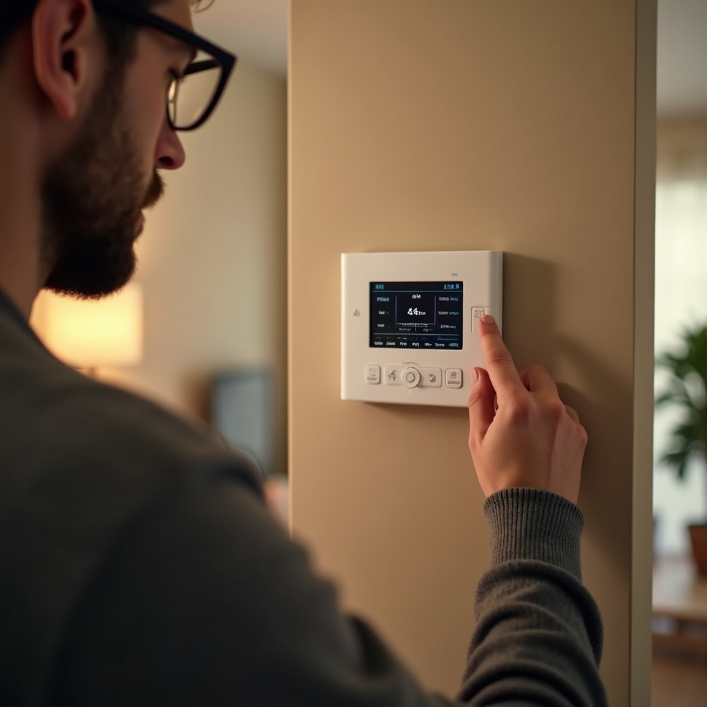 Configurarea unui termostat programabil pentru intervale orare de încălzire